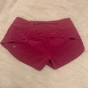 Lululemon speed up shorts